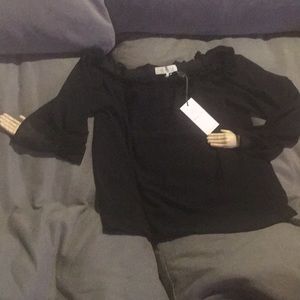 WAYF off the shoulder top